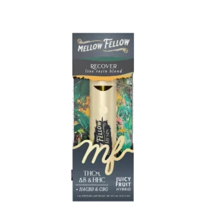 Mellow Fellow Live Resin Vape Disposable 2ml Recover Blend Juicy Fruit (hybrid)