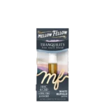 Mellow Fellow Live Resin Vape Cartridge 2ml Tranquility Blend White Buffalo (sativa)