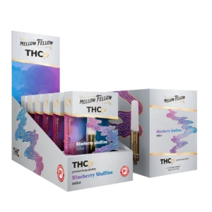 Mellow Fellow Premium Cartidge .5ml THCP Blueberry Muffins (Indica)