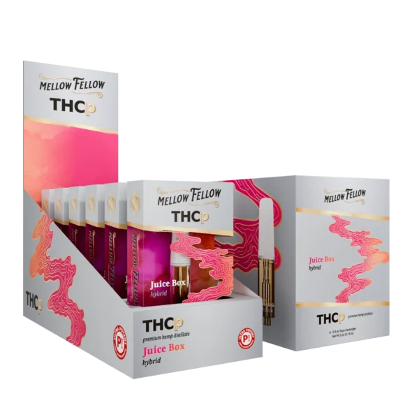 Mellow Fellow Premium Cartidge .5ml THCP Juice Box (Hybrid)