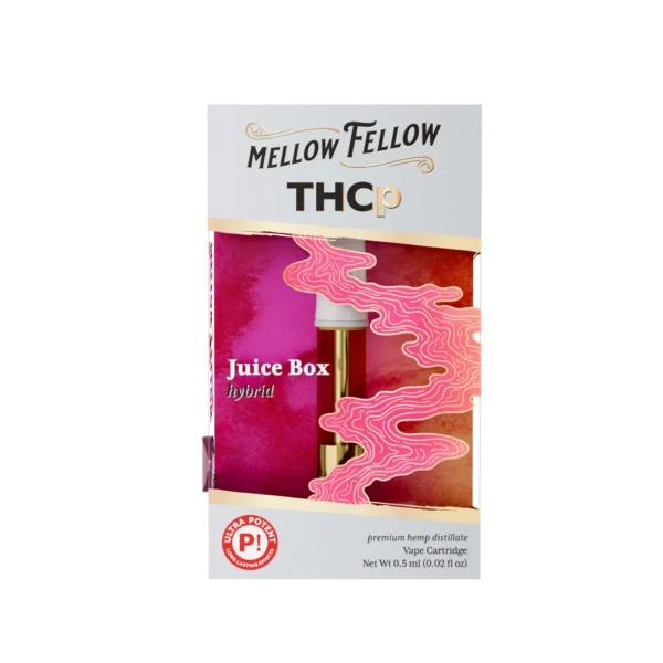 Mellow Fellow Premium Cartidge .5ml THCP Juice Box (Hybrid)