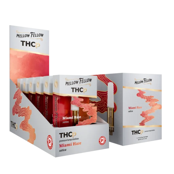 Mellow Fellow Premium Cartidge .5ml THCP Miami Heat (Sativa)