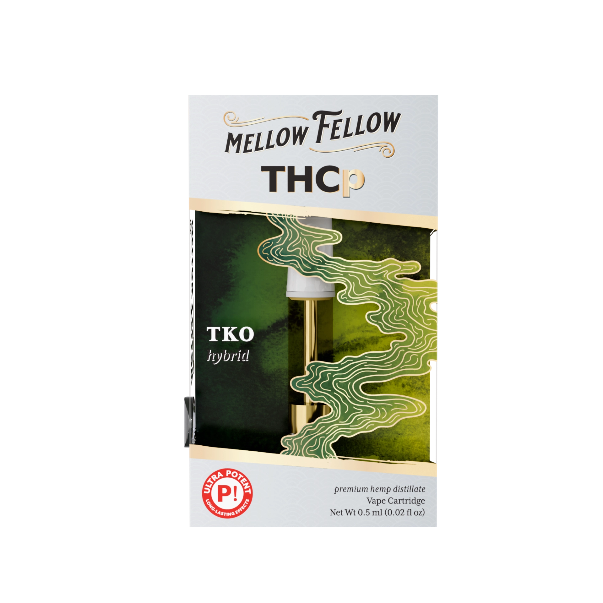 Mellow Fellow Premium Cartidge .5ml THCP TKO (Hybrid)