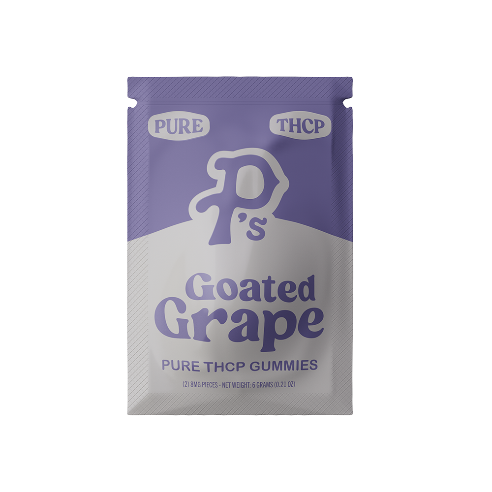 Pushin’ P’s Edibles 16mg THCP Goated Grape 30ct