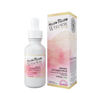 Mellow Fellow Wellness Tincture 2000mg Elevate Blend Mint