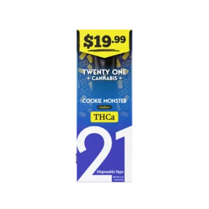 Twenty One Cannabis 19.99 Disposable Vapes 2ML-Cookie Monster-2