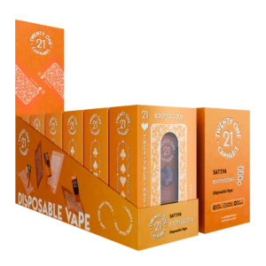 Twenty One Cannabis Disposable Vape 2ml-Bootylicious-Display Box-1