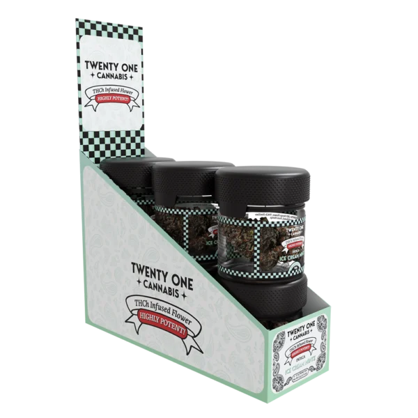 Twenty One Cannabis Infused Flower THCh 3.5g_Cream-Mintz-POP-1