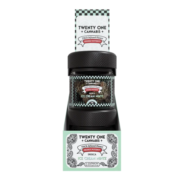 Twenty One Cannabis Infused Flower THCh 3.5g_Cream-Mintz-POP-2