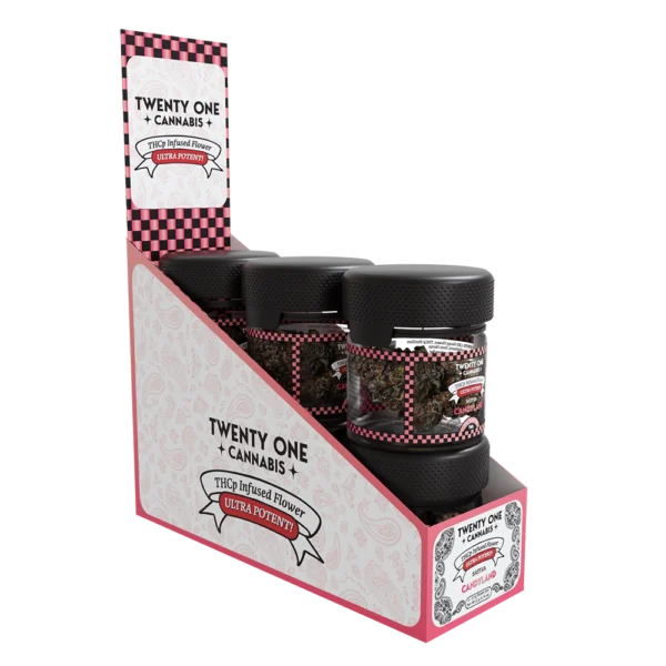 Twenty One Cannabis Infused Flower THCp 3.5g_Candy-Land-POP-1