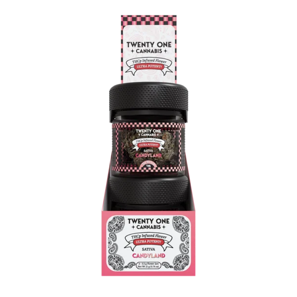 Twenty One Cannabis Infused Flower THCp 3.5g_Candy-Land-POP-2