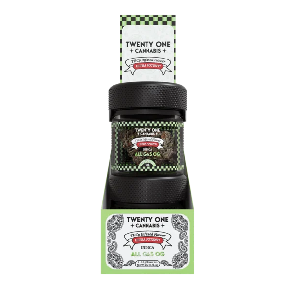 Twenty One Cannabis Infused Flower THCp 3.5g_Gas-OG-POP-2
