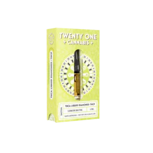 Twenty One Cannabis Vape Cartridge 1ml THCa & THCp-Lemon Skunk-1