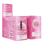 Twenty One Cannabis Vape Cartridge 1ml THCa & THCp-Mendo Breath-POP-1