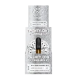 Twenty One Cannabis Vape Cartridge 1ml THCa & THCp-Super Silver Haze-POP-2