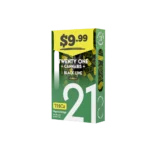 Twenty One Cannabis Vape Cartridges 1ml THCa 9.99 Black Lime-3