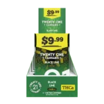 Twenty One Cannabis Vape Cartridges 1ml THCa 9.99 Black Lime-POP-2