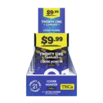 Twenty One Cannabis Vape Cartridges 1ml THCa 9.99 Cookie Monster-POP-2