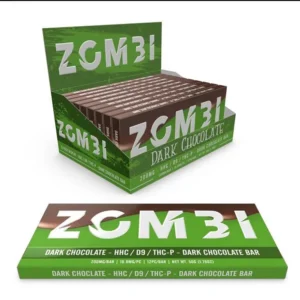 Zombi – Edibles – 50mg – HHC-D9-THCp – Mini Chocolate Bar – Dark Chocolate