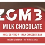 Zombi – Edibles – 50mg – HHC-D9-THCp – Mini Chocolate Bar – Milk Chocolate – (20cnt) – POP