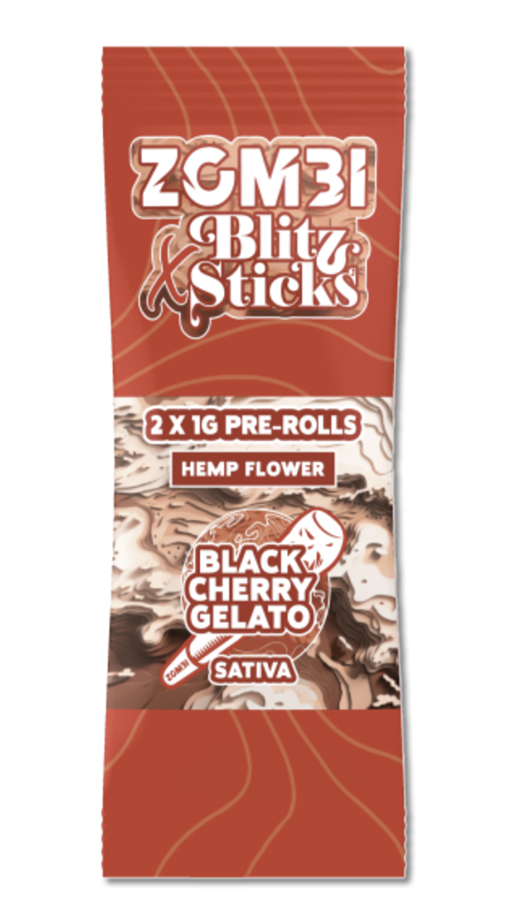 Zombi Preroll 2g THCp Blend Black Cherry Gelato 10ct