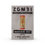 Zombi Vape Cartridge 2ml H4CBD/THC-C/HHC Moonshine Haze (sativa) 6ct
