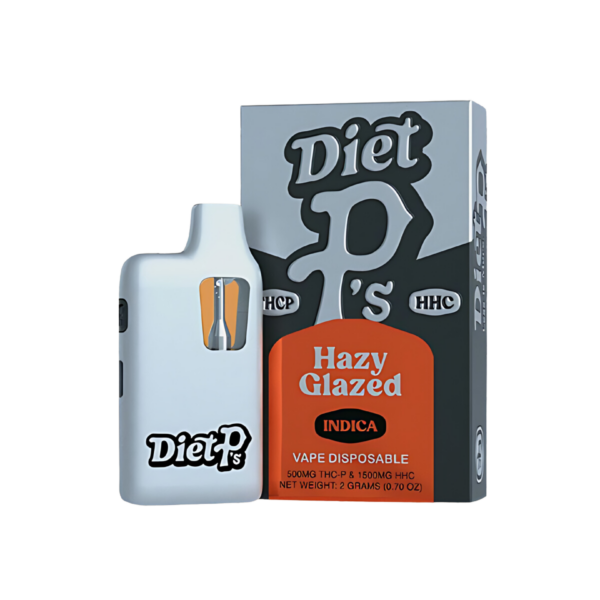 Pushin P’s Diet P’s Vape Disposable 2ml THCP/HHC Hazy Glazed 6ct