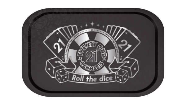 Twenty One Cannabis Marketing Material Rolling Trays