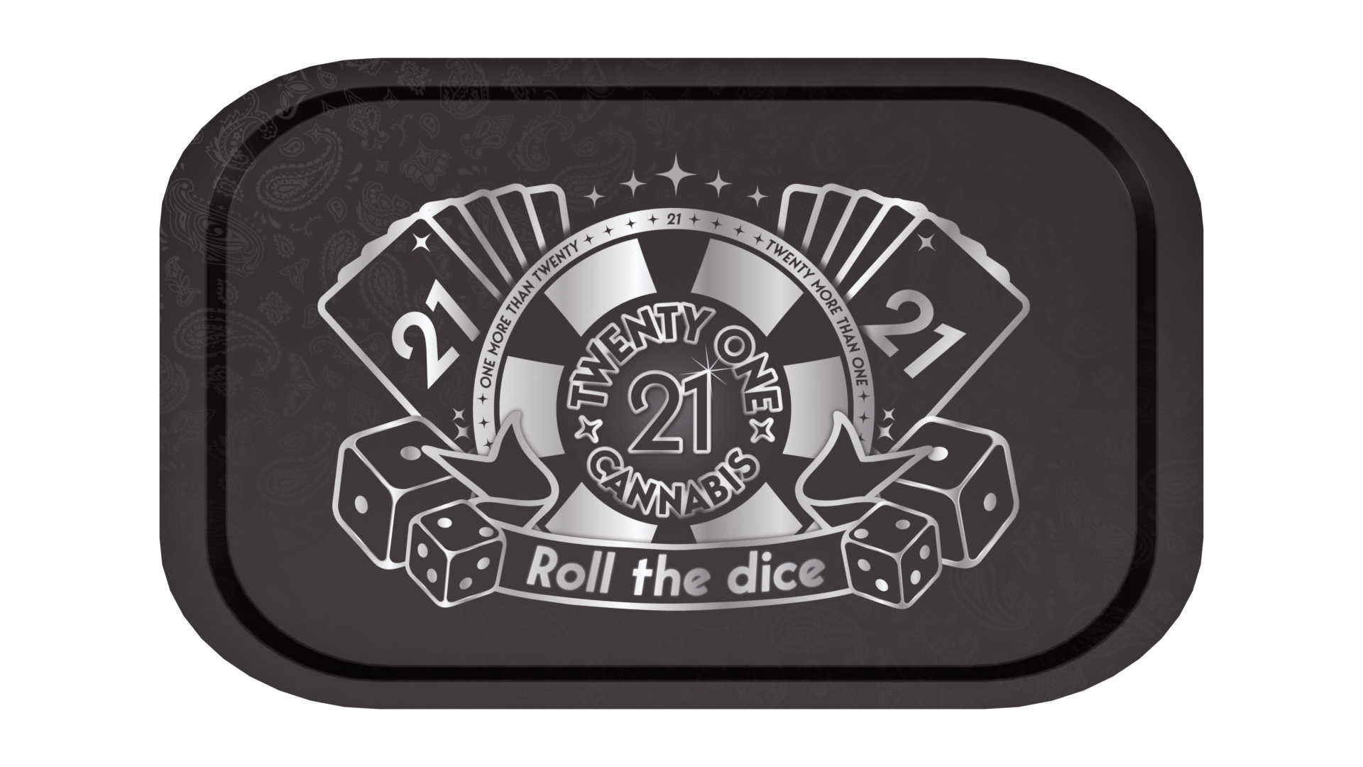 Twenty One Cannabis Marketing Material Rolling Trays