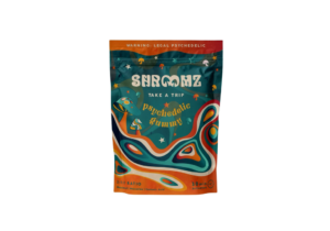 Shroomz 4pc Edibles 300mg Peach Retreat 12ct