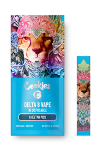 Cookies Disposable Vape 1ml D8 Cheetah Piss 10ct