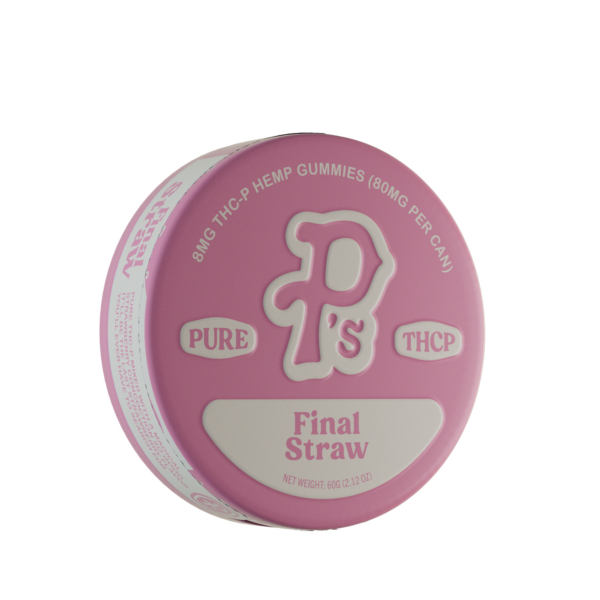 Pushin’ P’s Edibles 100mg THCP Final Straw 6ct