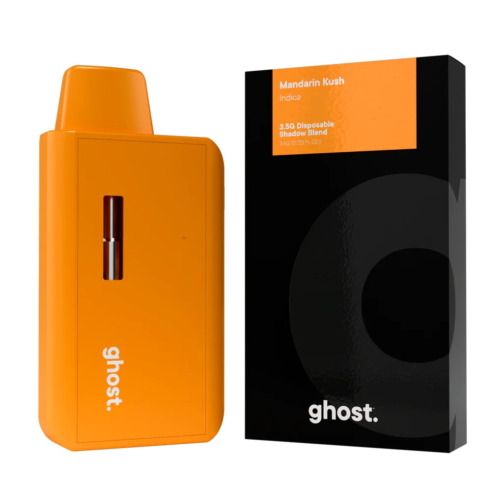 Ghost Disposable Vape 3.5ml D6/THCA Mandarin Kush 6ct