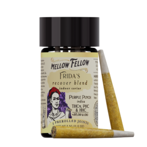 Mellow Fellow Premium Prerolls 3.5g Recover Blend Purple Punch (Indica)