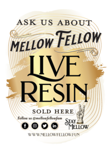Mellow Fellow Marketing Material Inside Window Decal