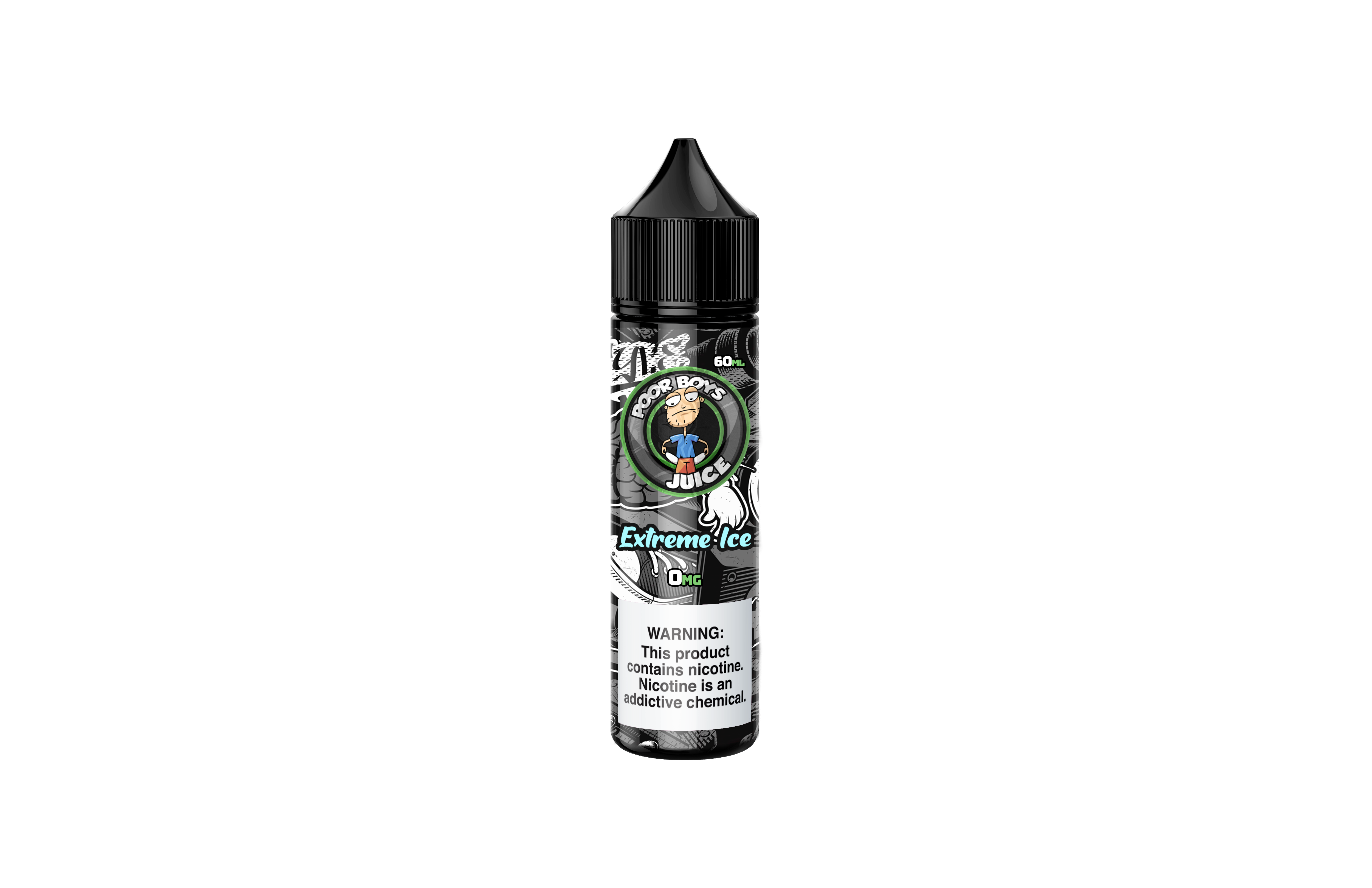 Poor Boys Nicotine Juice 00mg Extreme Ice