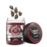 Twenty One Cannabis Premium Flower 1 OZ THCA Cereal Milk (hybrid)