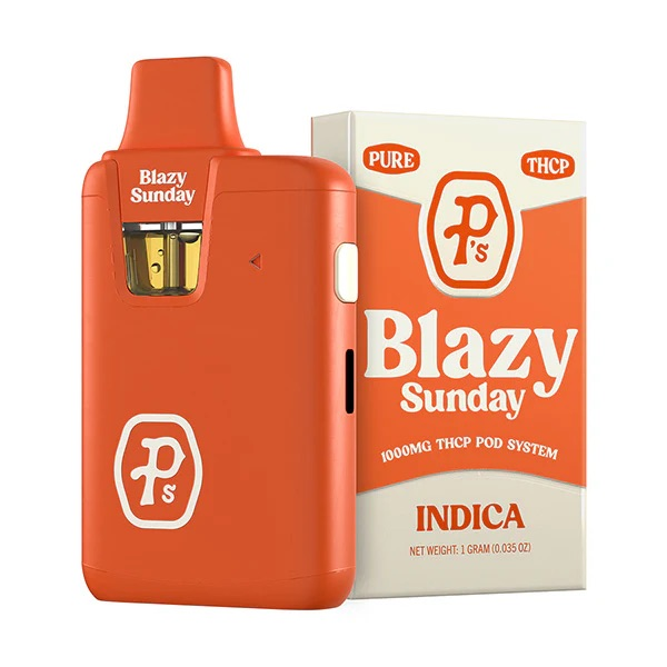 Pushin’ P’s in a Pod Disposable Vape 1ml THCP / HHC Blazy Sunday 6ct