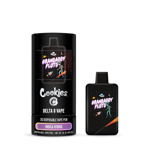 Cookies Disposable Vape 3ml D8 Grandaddy Pluto 6ct