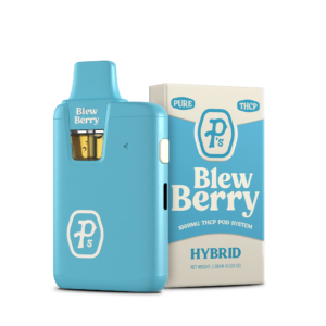 Pushin’ P’s in a Pod Vape Disposable 1ml THCP / HHC Blew Berry 6ct