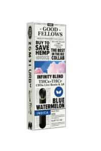 Good Fellows Disposable Vape 2ml Infinity Blend Blue Watermelon (indica)