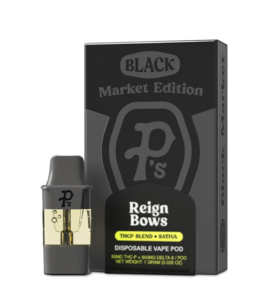 Pushin’ P’s Pack O Pods Vape Disposable 1ml THCP Reign Bows 6ct