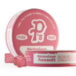 Pushin’ P’s Edibles 100mg THCP Melonious Assault 6ct