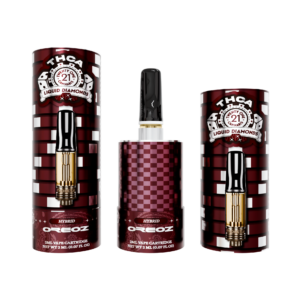 Twenty One Cannabis Vape Cartridge 2ml THCA Oreoz (hybrid)