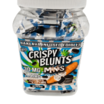 Crispy Blunts Mini 1pc Edibles 30mg D9 Cookies & Cream 40ct