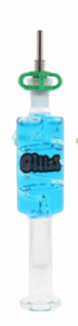 Gliizy Accessories 7″ Glass Honey Straw Blue