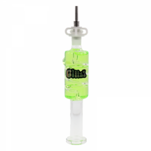 Gliizy Accessories 7″ Glass Honey Straw Green