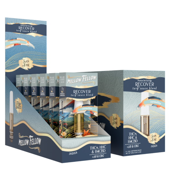 Mellow Fellow Vape Cartridge Terp Sauce 2ml Recover Blend Carmelita (Indica)