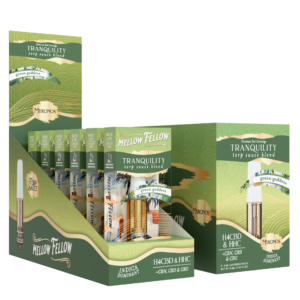 Mellow Fellow Vape Cartridge Terp Sauce 2ml Tranquility Blend Green Goddess (Indica)