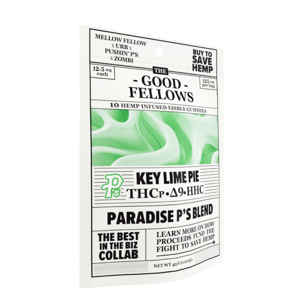 Good Fellows Infused 10pc Edibles Paradise P’s Blend Key Lime Pie 6ct